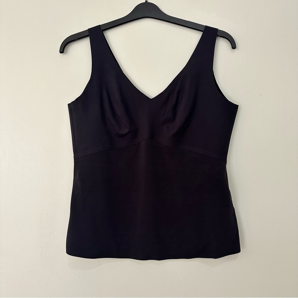 Honeylove Shapewear V Neck Tank Compression Shirt Size 1X Women’s Black Color - Picture 2 of 8